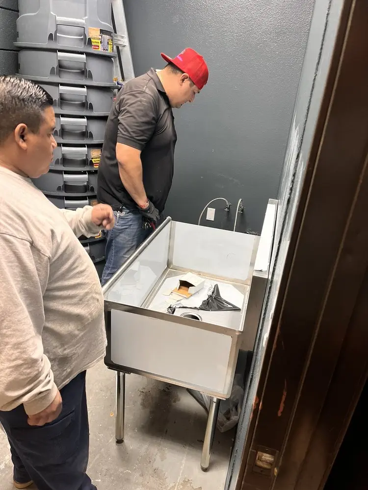 Commercial plumbing and sink installation in Duncansville
